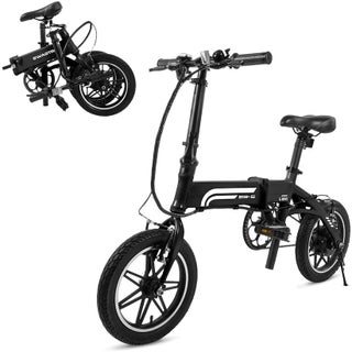 SwagCycle EB-5 Pro轻型铝折叠通勤电动自行车